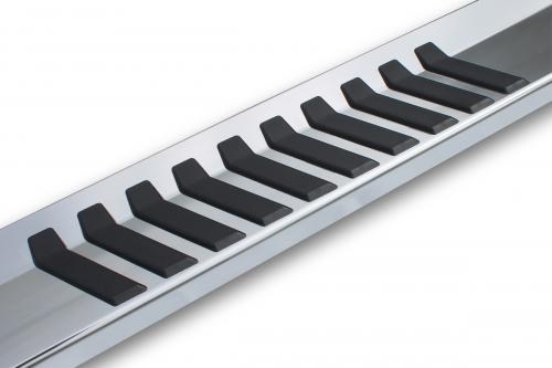 Raptor Series Running Board, OEM, Brushed, Aluminum, Unlighted, Rocker Panel Mount – 1701-0041
