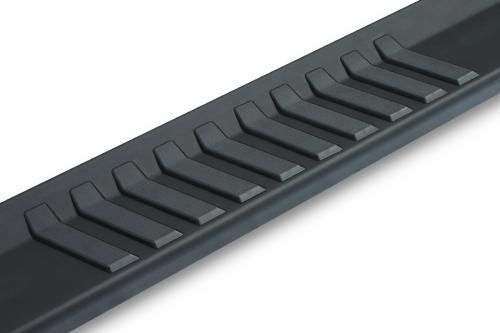 Raptor Series Running Board, OEM, Textured, Black, Aluminum, Unlighted, Rocker Panel Mount – 1703-0366BT