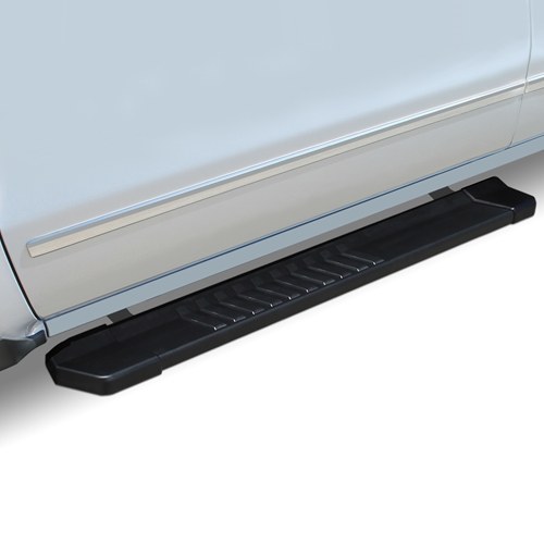 Raptor Series Running Board, OEM, Textured, Black, Aluminum, Unlighted, Rocker Panel Mount – 1703-0377BT