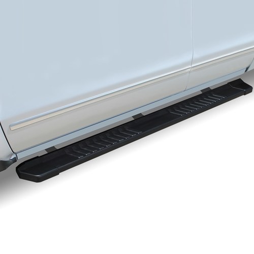 Raptor Series Running Board, OEM, Textured, Black, Aluminum, Unlighted, Rocker Panel Mount – 1704-0367BT