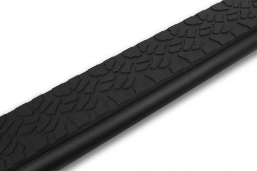 Raptor Series Running Board, Tread Step, Textured, Black, Aluminum, Unlighted, Rocker Panel Mount – 1901-0041BT
