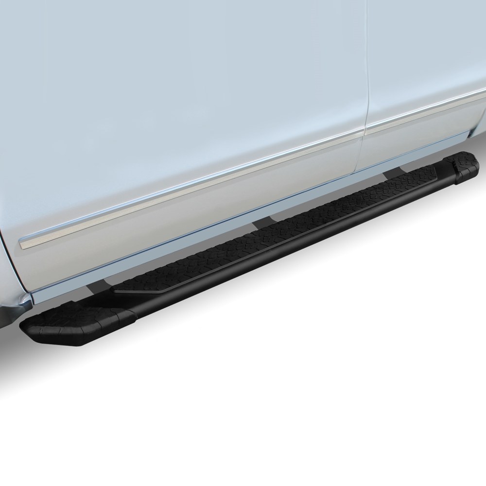 Raptor Series Running Board, Tread Step, Textured, Black, Aluminum, Unlighted, Rocker Panel Mount – 1903-0377BT