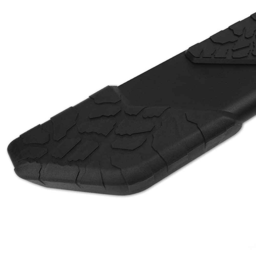 Raptor Series Running Board, Tread Step, Textured, Black, Aluminum, Unlighted, Rocker Panel Mount – 1903-0377BT