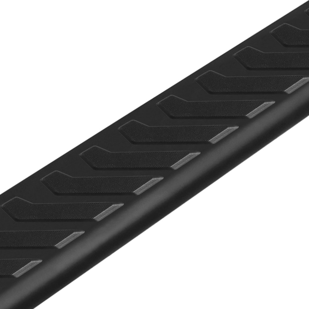 Raptor Series Running Board, Slide Track – OEM Style, Textured, Black, Aluminum, Unlighted, Rocker Panel Mount, With Full Length Tread – 2204-0132BT