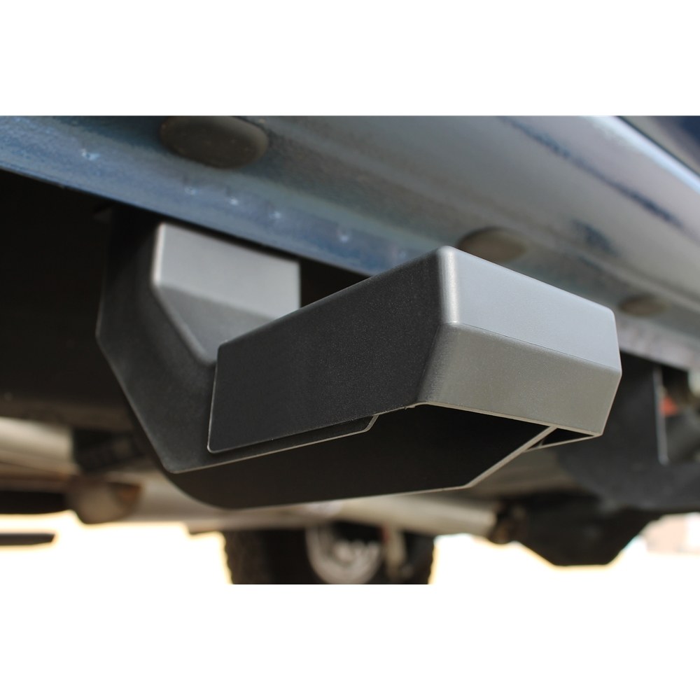 Raptor Series Running Board Bracket Cover, For Raptor Slide Track Running Boards, Black, Rubber, Set of 4 – RB-BKC4