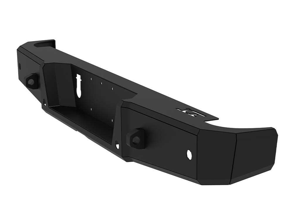 Raptor Series Bumper, Magnum Rt, One Piece Design, Mounting Hardware Included, With Tow Hooks, Without Light Cutouts – RBM06JPN