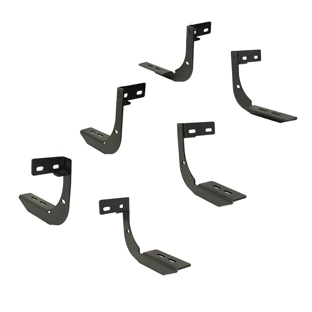 Raptor Series Running Board Component, Component for Raptor Series Part Number 2456-0300BT, Mounting Kit – WS-0300-BK