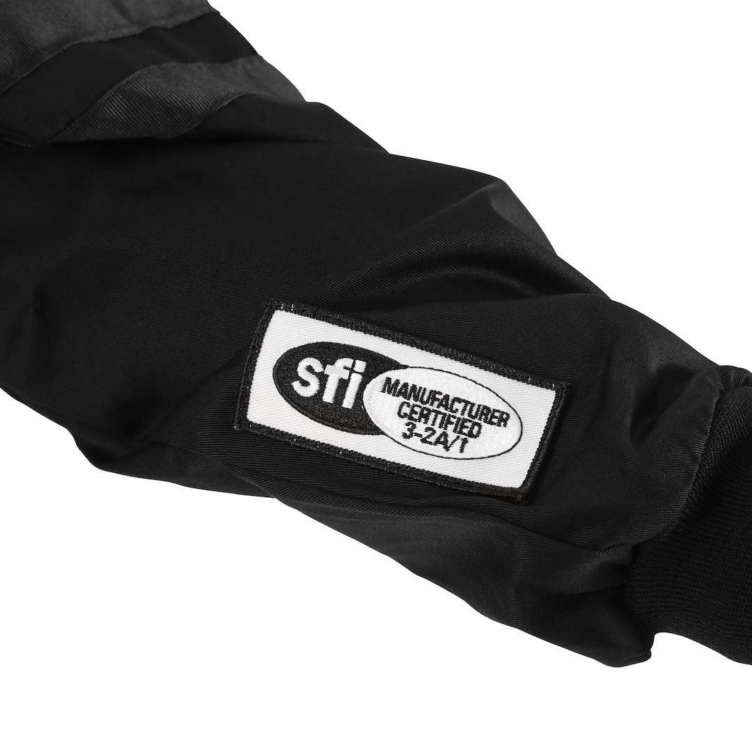 Racequip Racing Apparel, 111 Series, Jacket, Extra Large, Sfi 3.2A/1 Rated, Thermal Protective Performance 11, Black, 1 Layer Pyrovatex – 111006
