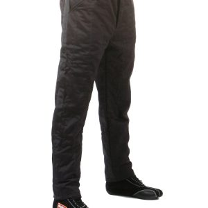 Racequip Racing Apparel, 122 Series, Pants, Large, Sfi 3.2A/5 Rated, Thermal Protective Performance 25, Black – 122005