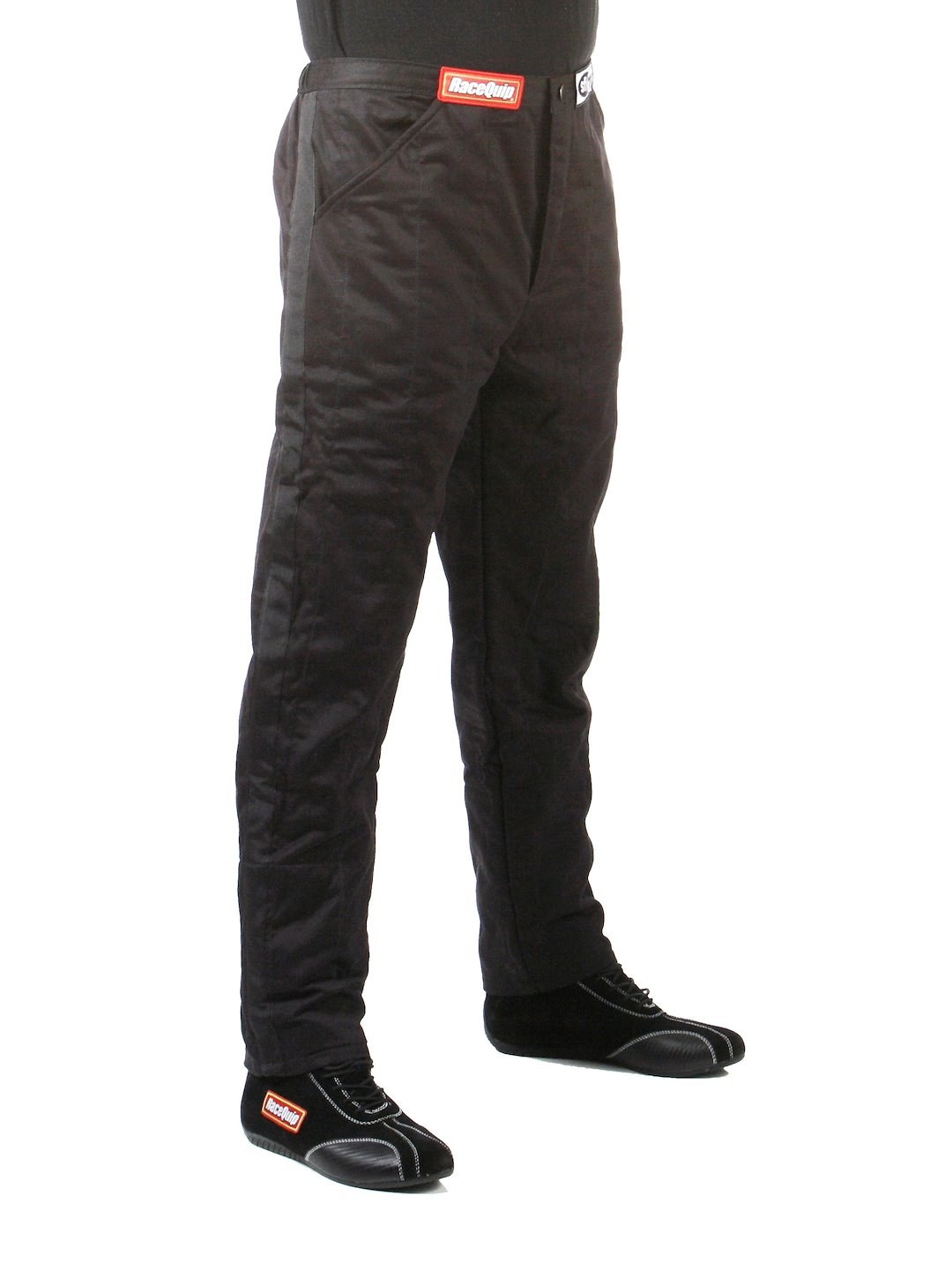 Racequip Racing Apparel, 122 Series, Pants, Large, Sfi 3.2A/5 Rated, Thermal Protective Performance 25, Black – 122005