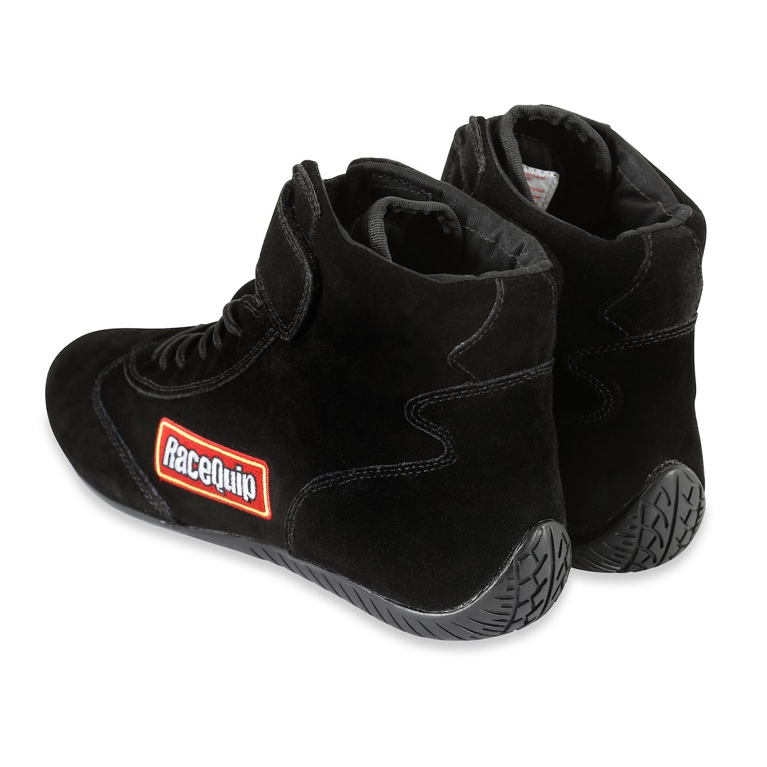 Racequip Racing Apparel, 303 Series, Shoe, Us Size 9, Sfi 3.3/5 Rated, Black – 30300090
