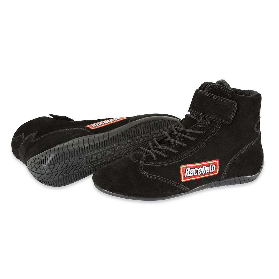 Racequip Racing Apparel, 303 Series, Shoe, Us Size 12, Sfi 3.3/5 Rated, Black – 30300120