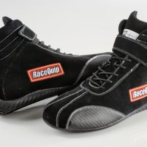 Racequip Racing Apparel, 305 Euro Series, Shoe, Us Size 9.5, Sfi 3.3/5 Rated, Black – 30500095