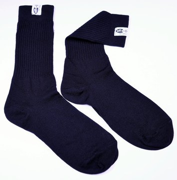 Racequip Socks, Nomex, Medium, Black, Sfi 3.3 Rated, Fire Retardant – 411993