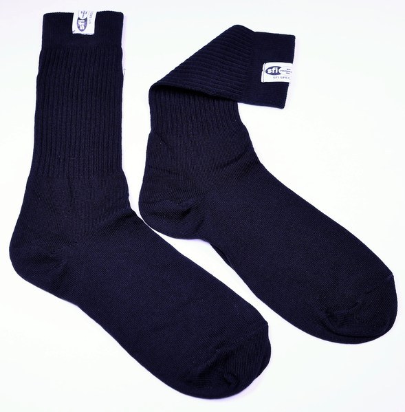 Racequip Socks, Nomex, Large, Black, Sfi 3.3 Rated, Fire Retardant – 411995
