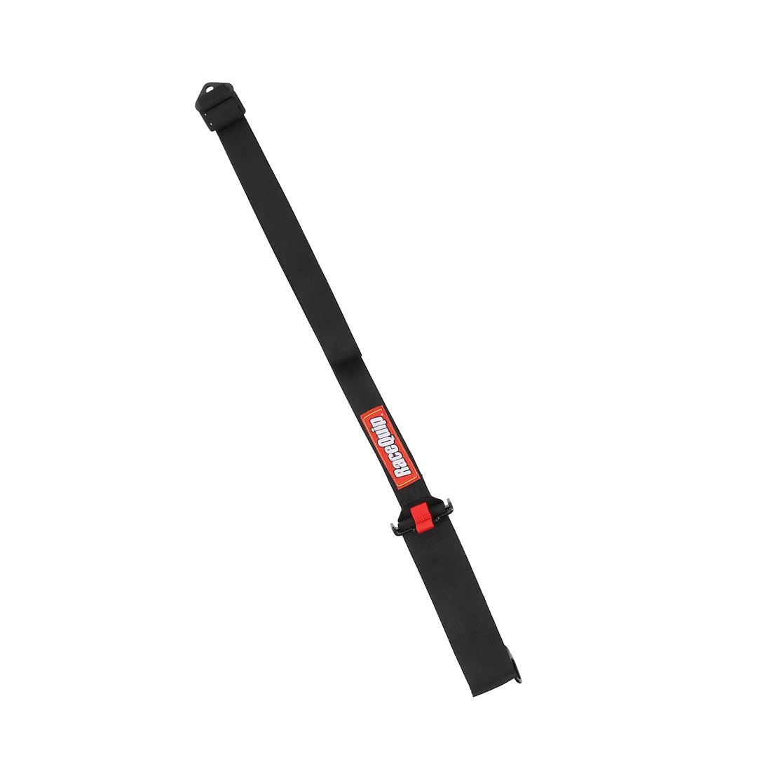 Racequip Seat Belt, 16.1 Sfi Rated, Not DOT Street Approved, 5 Point, 3 Inch Width, Latch and Link, Black, Single, Polyester Webbing – 717007