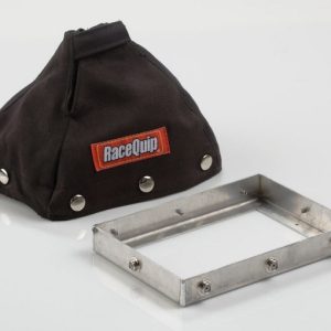 Racequip Shifter Boot, Universal with Rectangle Base, 7-1/2 Inch Length X 5-1/2 Inch Width Base/ 7 Inch Overall Height, Black – 871001