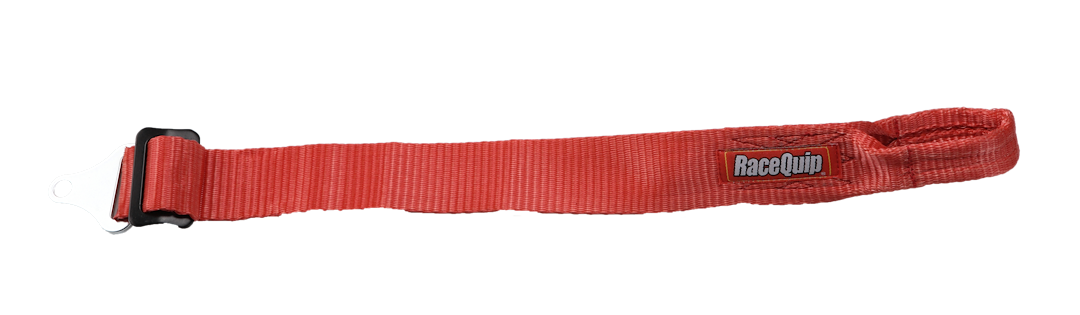 Racequip Tow Strap, 2 Inch Width X 24 Inch Length, 3500 Pound Working Load/ 12000 Pound Maximum Load, Orange, Polyester Webbing – 898148
