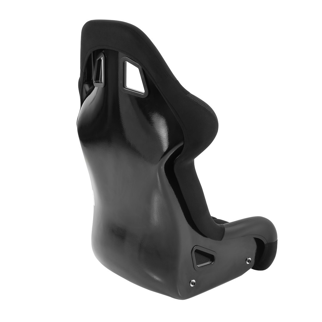 Racequip Seat, Front, Non-Reclining, Racing, Black, Velvet Fabric Cover/ Gelcoat Frp Composite Shell, With Molded Headrest – 96775579