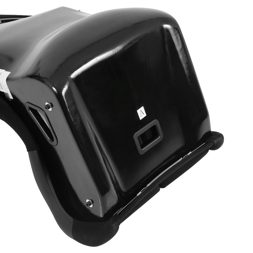 Racequip Seat, Front, Non-Reclining, Racing, Black, Velvet Fabric Cover/ Gelcoat Frp Composite Shell, With Molded Headrest – 96775579