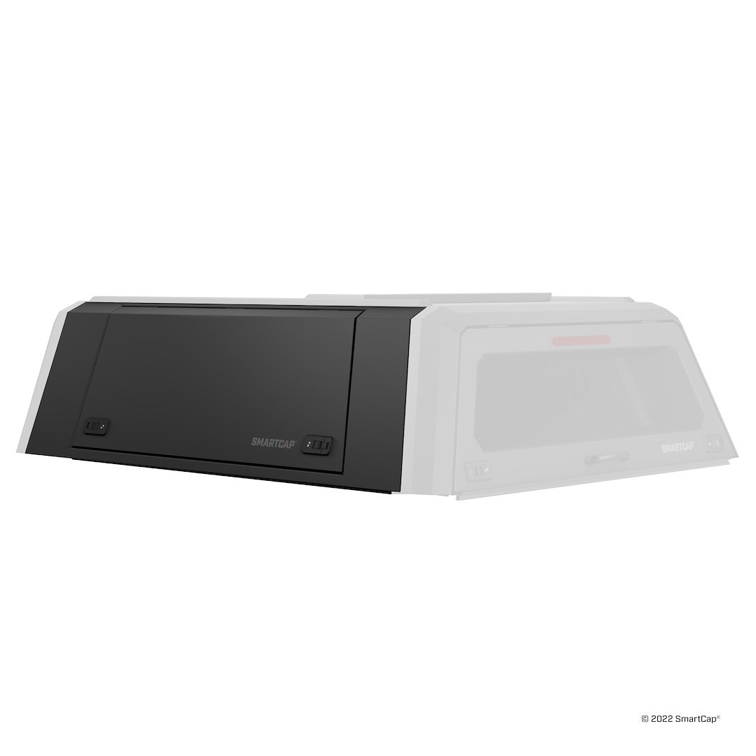 RSI North America Truck Cap Side Panel, Evoa Adventure, Replacement for EA1302, Matte Black, Stainless Steel, Single – EA1302-MB-SPL