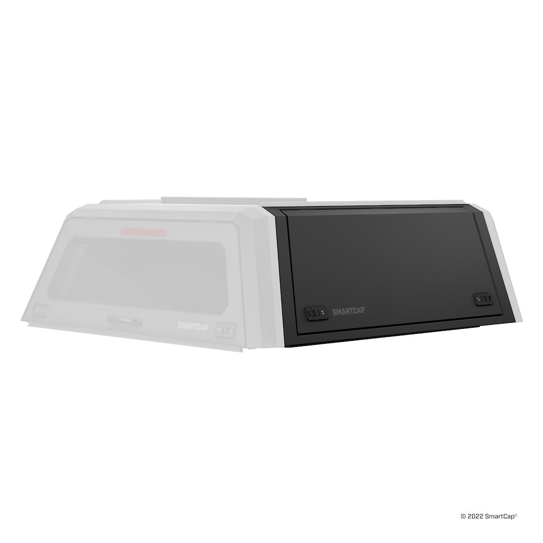 RSI North America Truck Cap Side Panel, Evoa Adventure, Replacement for EA1302, Matte Black, Stainless Steel, Single – EA1302-MB-SPR