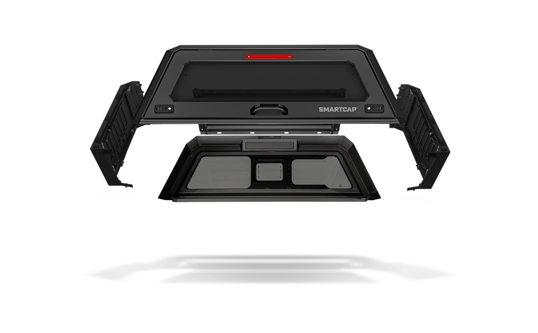 RSI North America Truck Cap, Evoa Adventure, Sa Edition – 3 Piece Roof/ 1 Box Kit, Modular Design – EA0313-MB