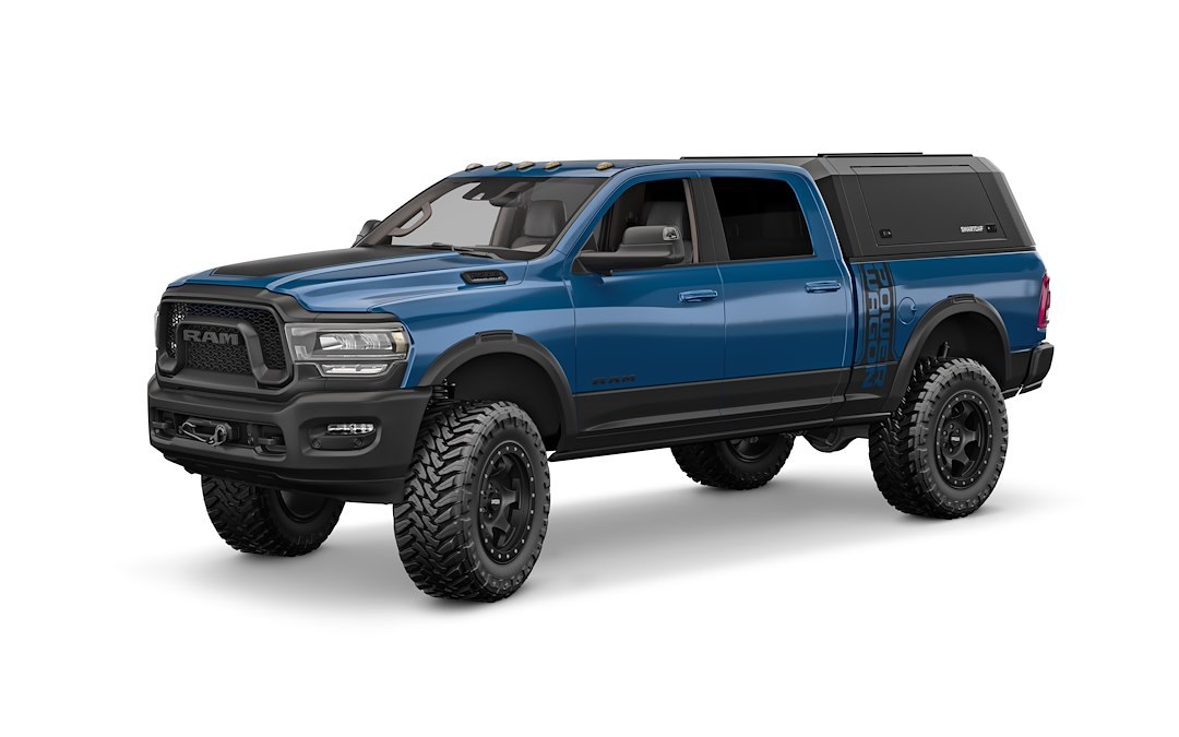 RSI North America Truck Cap, Evoa Adventure, Na Edition – 3 Piece Roof/ 1 Box Kit, Modular Design – EA1005-MB