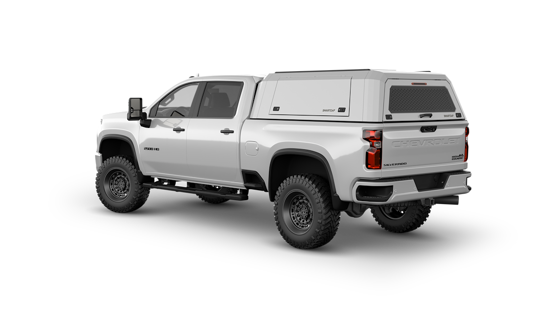 RSI North America Truck Cap, Evoc Commercial, Sa Edition – 3 Piece Roof/ 1 Box Kit, Modular Design – EC0110-WH