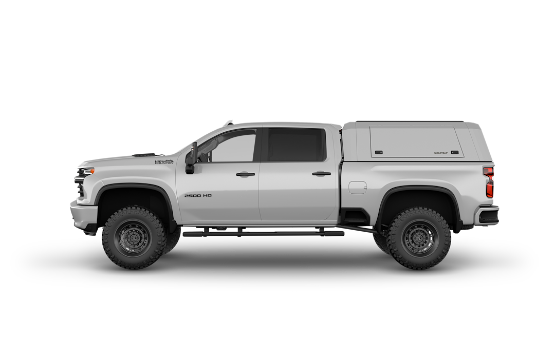 RSI North America Truck Cap, Evoc Commercial, Sa Edition – 3 Piece Roof/ 1 Box Kit, Modular Design – EC0110-WH