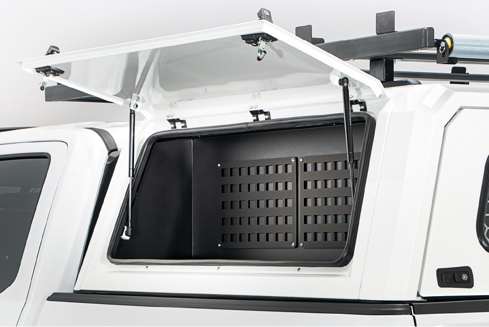 RSI North America Truck Cap, Evoc Commercial, Sa Edition – 3 Piece Roof/ 1 Box Kit, Modular Design – EC0110-WH