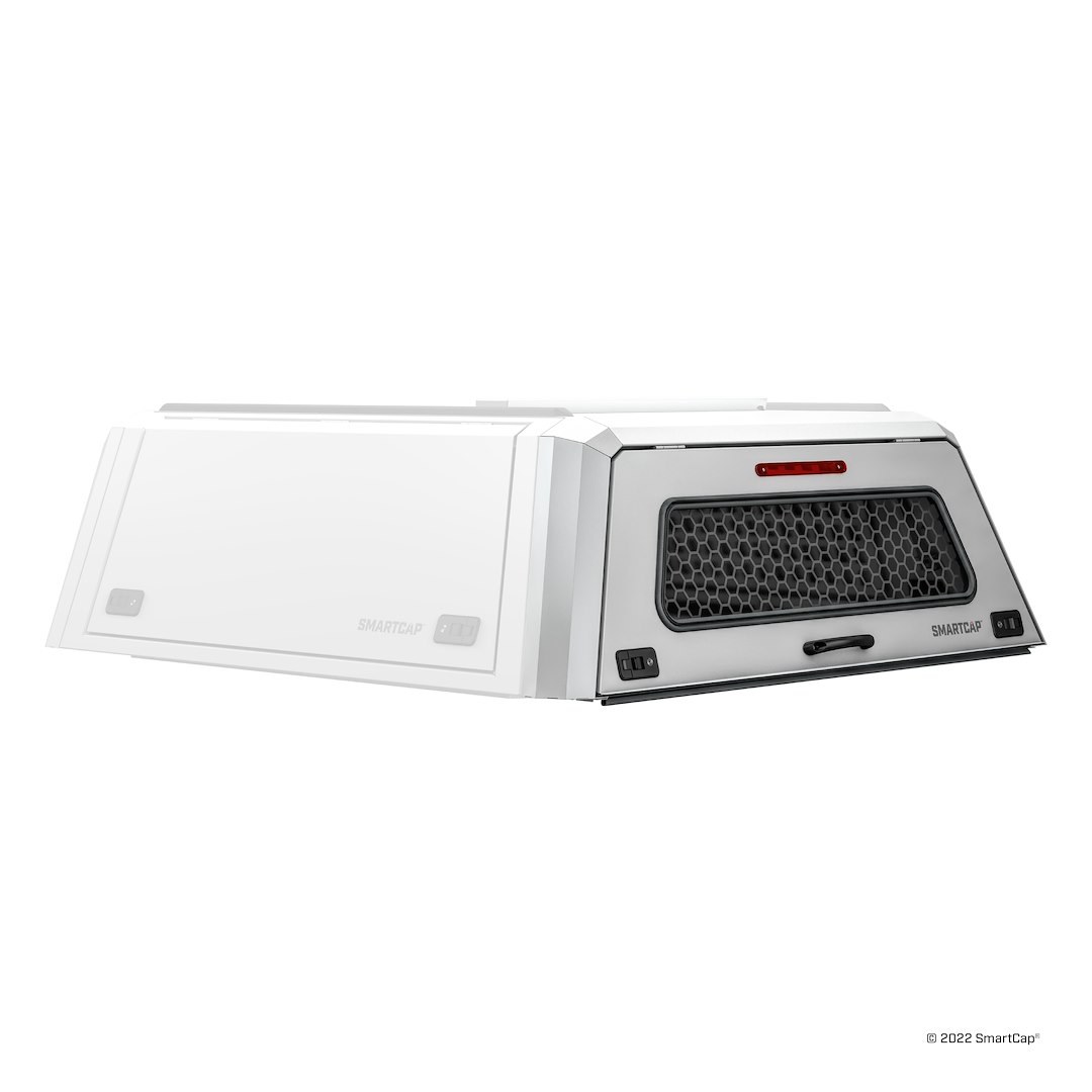 RSI North America Truck Cap Rear Panel, Evoc Commercial, Replacement for EC0300, White – EC0300-WH-RF