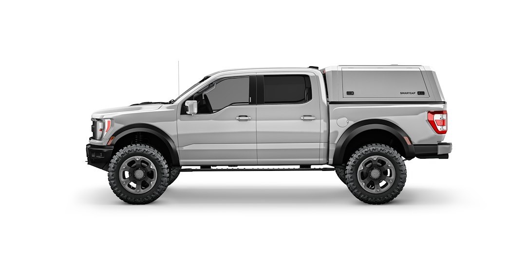 RSI North America Truck Cap, Evoc Commercial, Sa Edition – 1 Piece Roof/ 2 Box Kit, Modular Design – EC0318-WH