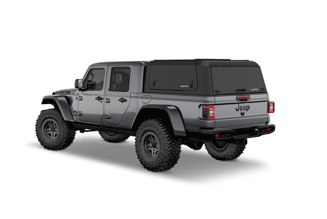 RSI North America Truck Cap, Evod Defender, Sa Edition – 3 Piece Roof/ 1 Box Kit, Modular Design, Solid Gullwing Side Doors Panels – ED0601-MB