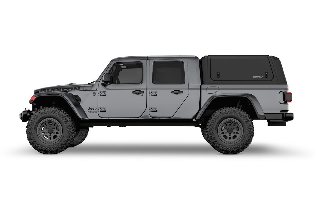RSI North America Truck Cap, Evod Defender, Sa Edition – 3 Piece Roof/ 1 Box Kit, Modular Design, Solid Gullwing Side Doors Panels – ED0601-MB