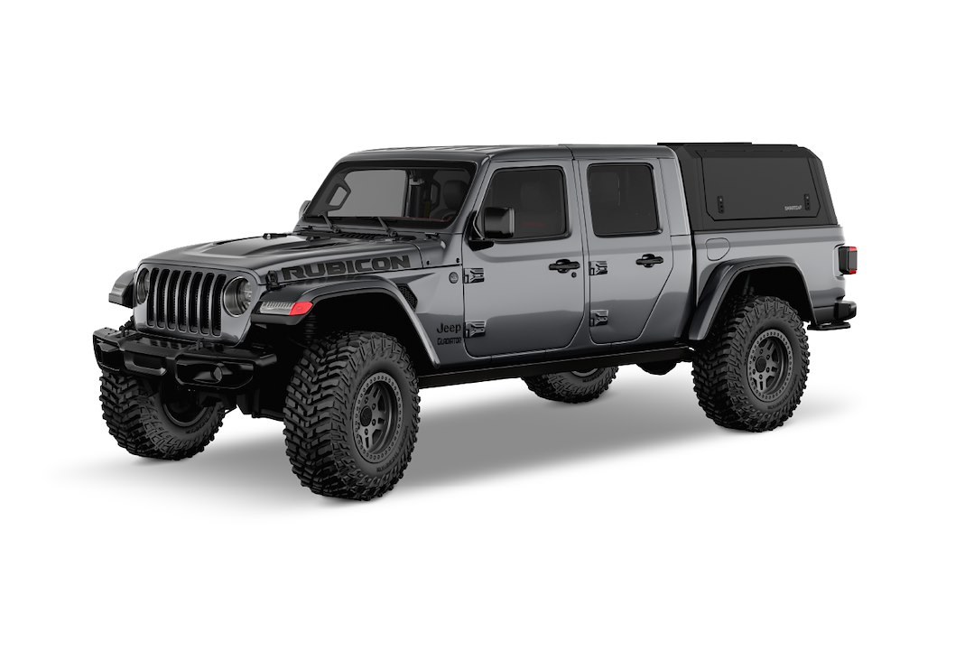 RSI North America Truck Cap, Evod Defender, Sa Edition – 3 Piece Roof/ 1 Box Kit, Modular Design, Solid Gullwing Side Doors Panels – ED0601-MB