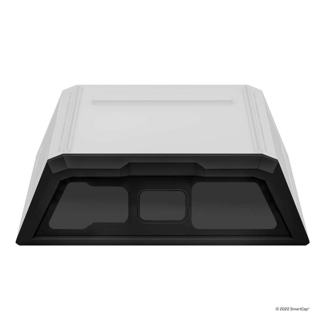 RSI North America Truck Cap Front Panel, Evo Sport, Replacement for EV0100, Matte Black – EV0100-MB-FF