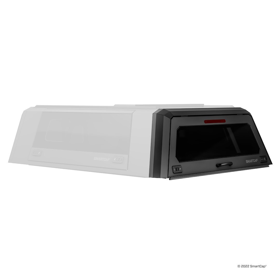 RSI North America Truck Cap Rear Panel, Evo Sport, Replacement for EV0101, Matte Black – EV0101-MB-RF