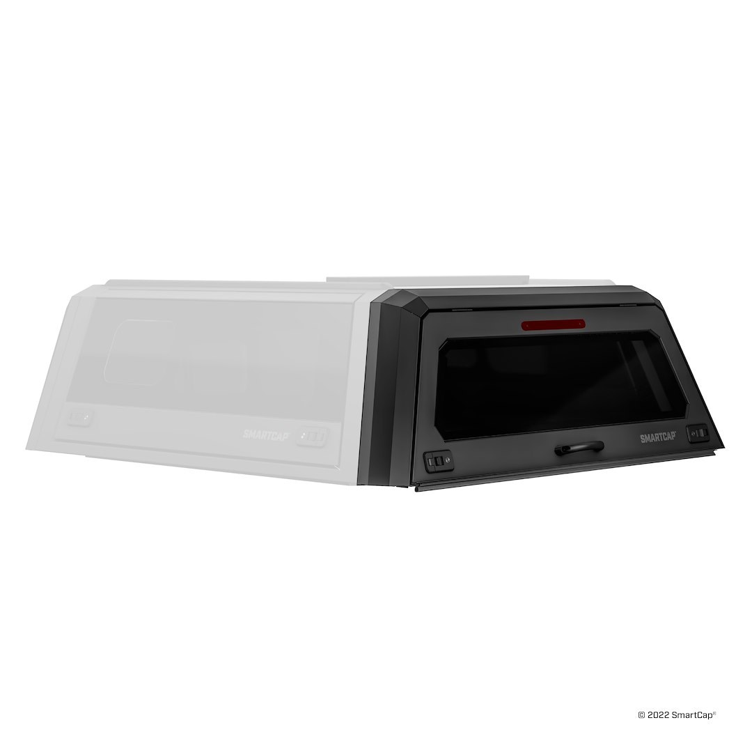 RSI North America Truck Cap Rear Panel, Evo Sport, Replacement for EV0105, Matte Black – EV0105-MB-RF