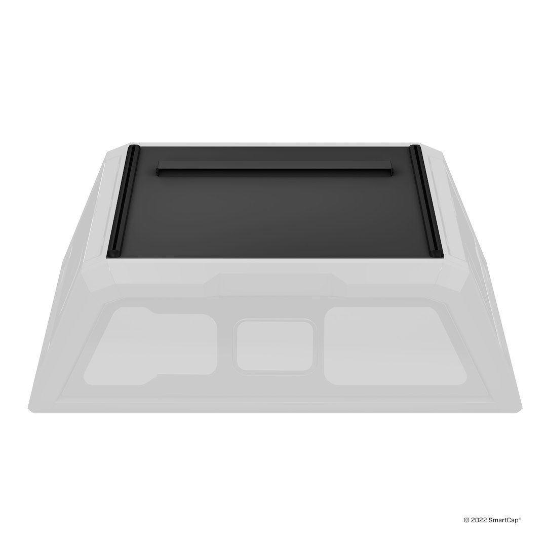 RSI North America Truck Cap Roof Panel, Evo Sport, Replacement for EV0106, Matte Black, Stainless Steel – EV0106-MB-R