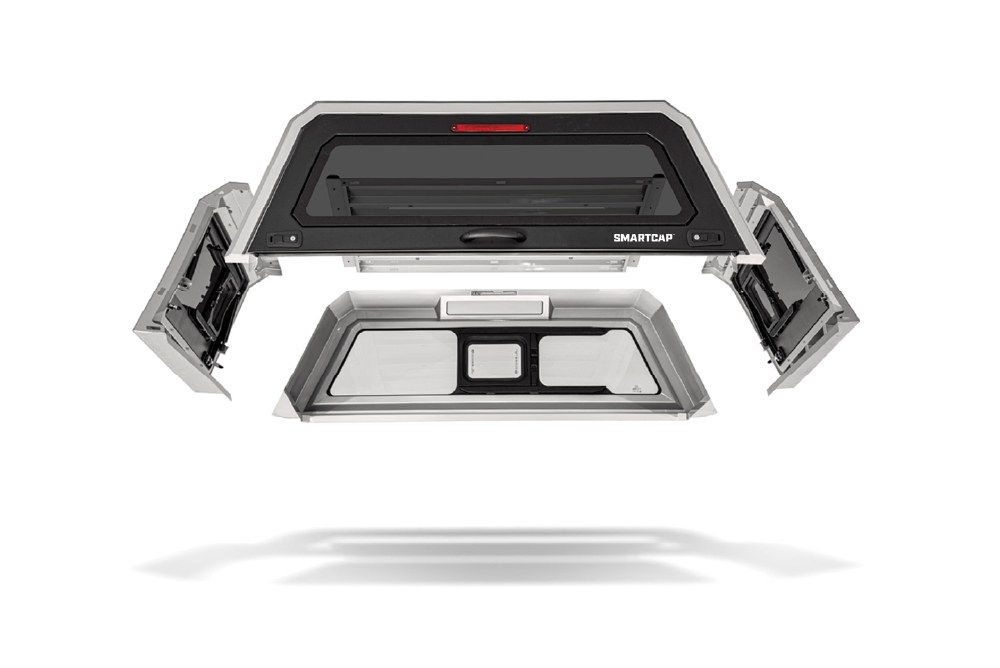 RSI North America Truck Cap, Evo Sport, 5-Piece Modular Design – EV0107-MB