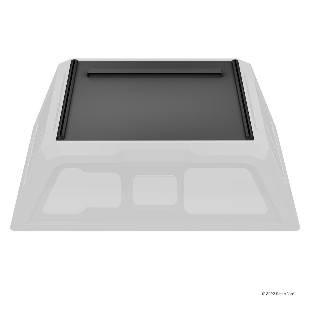 RSI North America Truck Cap Roof Panel, Evo Sport, Replacement for EV0301, Matte Black, Stainless Steel – EV0301-MB-R