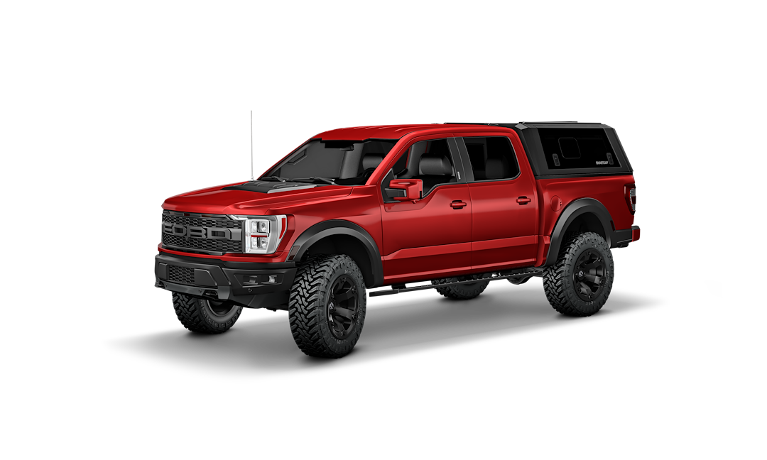 RSI North America Truck Cap, Evo Sport, Na Edition – 3 Piece Roof/ 1 Box Kit, Modular Design – EV0318-MB