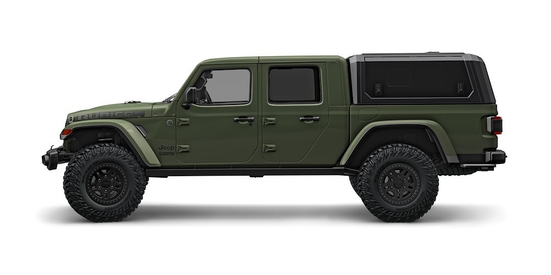 RSI North America Truck Cap, Evo Sport, Sa Edition – 3 Piece Roof/ 1 Box Kit, Modular Design – EV0601-MB