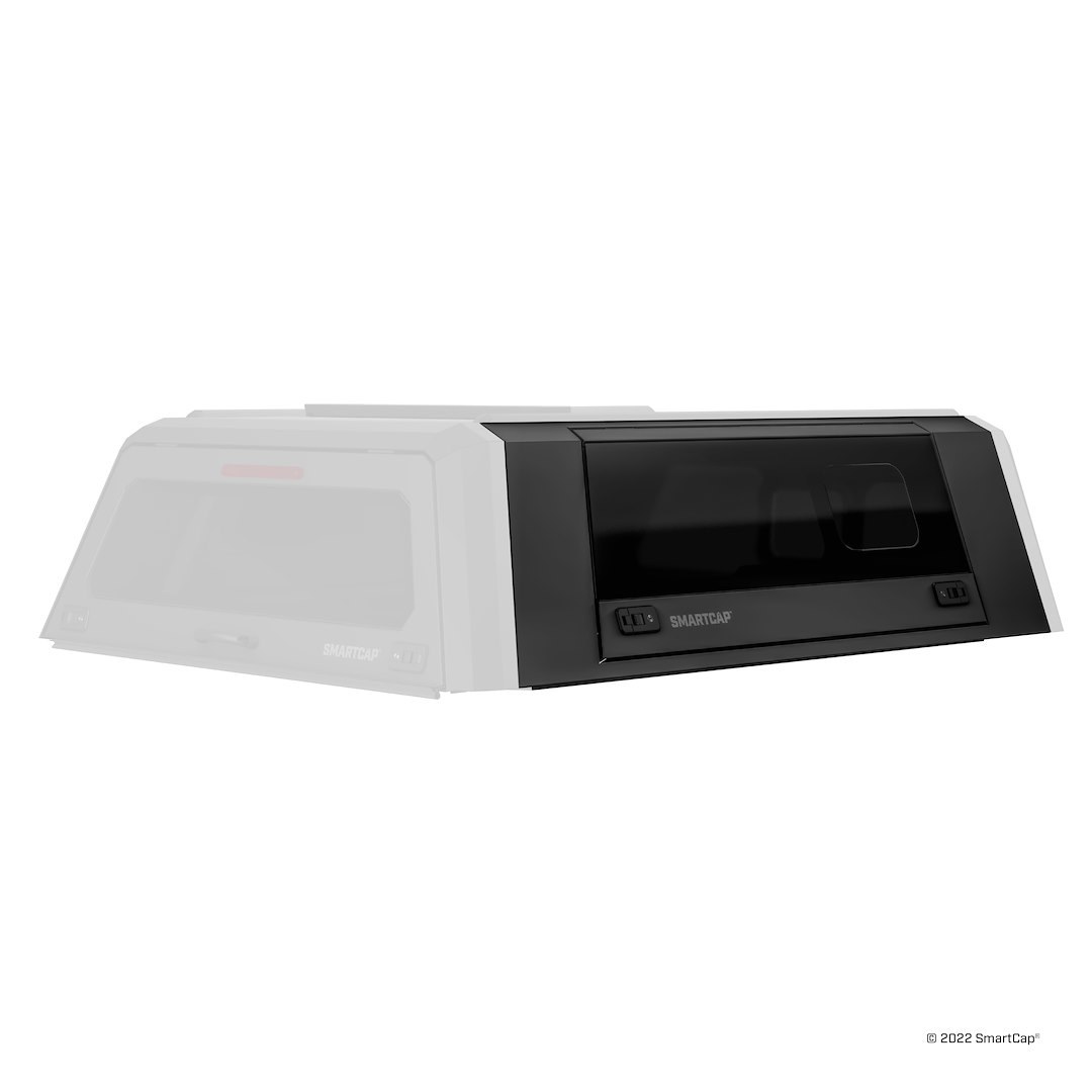 RSI North America Truck Cap Roof Panel, Evo Sport, Replacement for EV1001, Matte Black, Stainless Steel – EV1001-MB-R