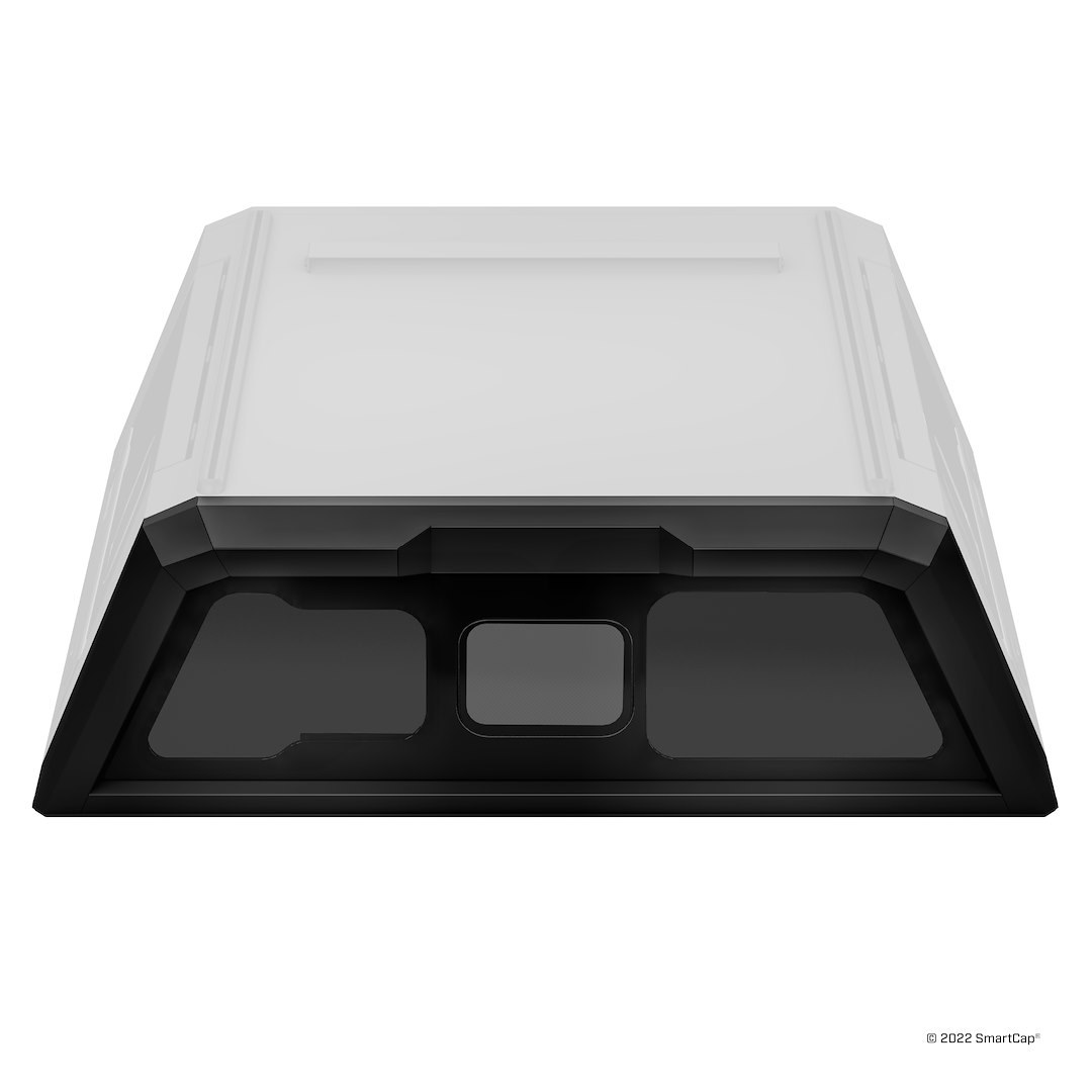 RSI North America Truck Cap Front Panel, Evo Sport, Replacement for EV1002, Matte Black – EV1002-MB-FF
