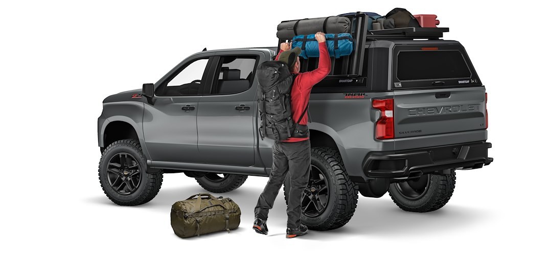 RSI North America Truck Cap Roof Rack Platform, Drop Rack, For Use with Rsi Smartcap, 770 Pound Load Capacity, Left Side Drop Down – SA010302