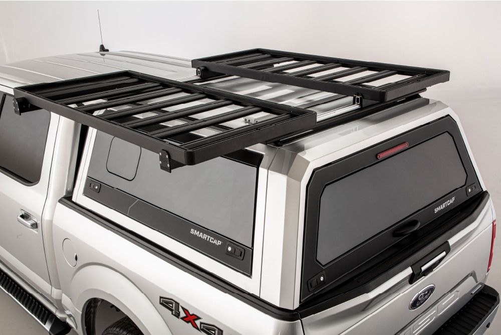 RSI North America Truck Cap Roof Rack Platform, Drop Rack, For Use with Rsi Smartcap, 770 Pound Load Capacity, Left Side Drop Down – SA011002
