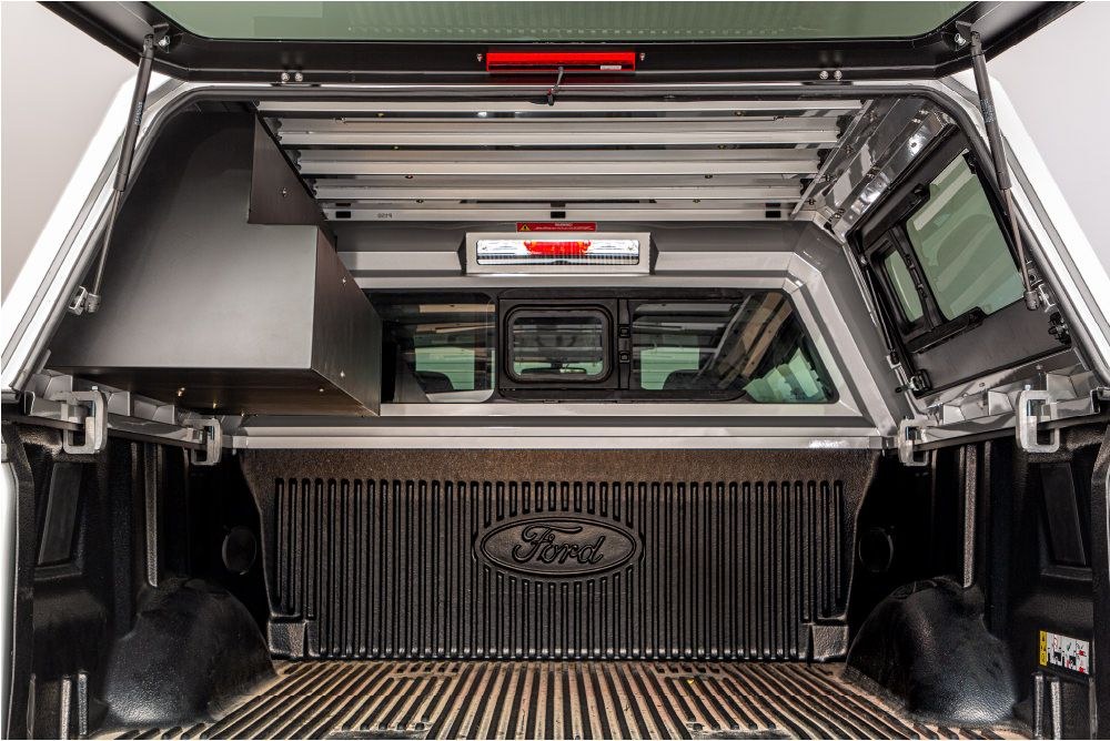 RSI North America Truck Cap Storage Compartment, Drawer-Bin, For Use with Full-Size Smartcap – SA0501