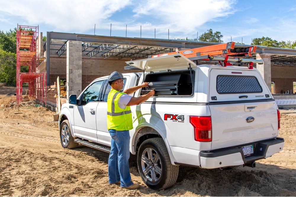 RSI North America Truck Cap Storage Compartment, Drawer-Bin, For Use with Full-Size Smartcap – SA0501